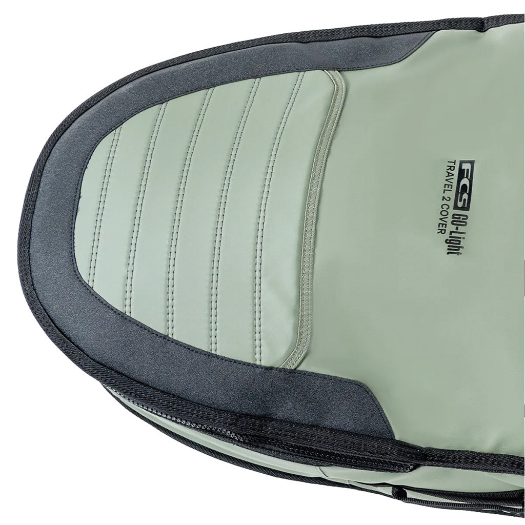 FCS | 6'3" GO-Light Travel 4 Shortboard / Fish Wheelie Quad Surfboard Cover
